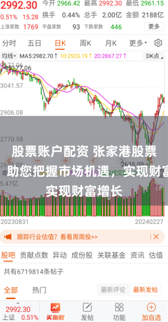 股票账户配资 张家港股票配资：助您把握市场机遇，实现财富增长